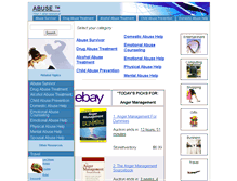 Tablet Screenshot of abuse.com